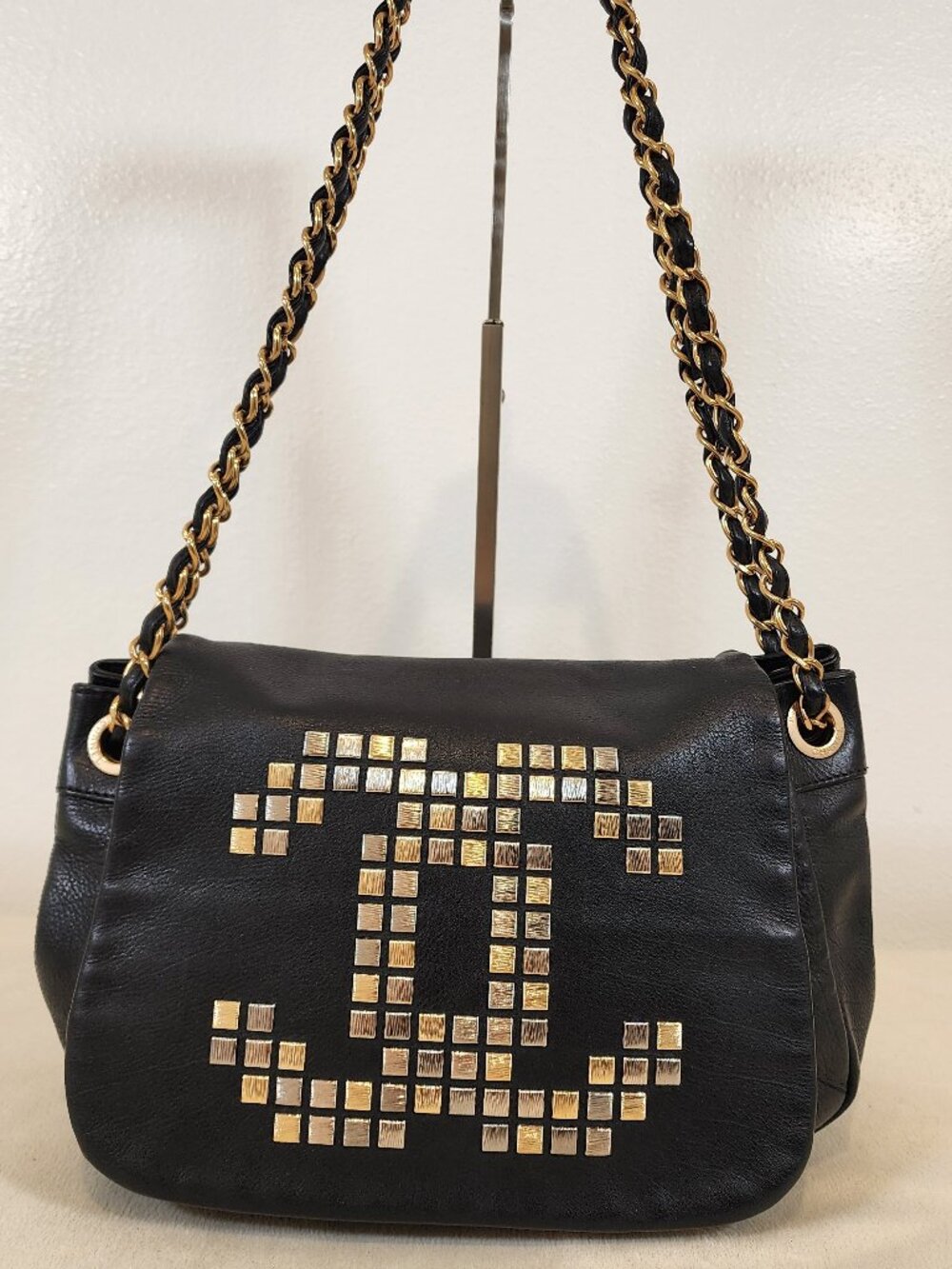 Chanel Mosaic Studs Accordion Flap